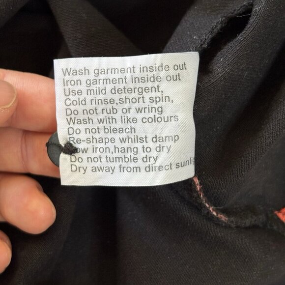 Victory Motorcycle Polo Shirt Mens S Black Red White Logo Bikers EUC - Picture 12 of 12